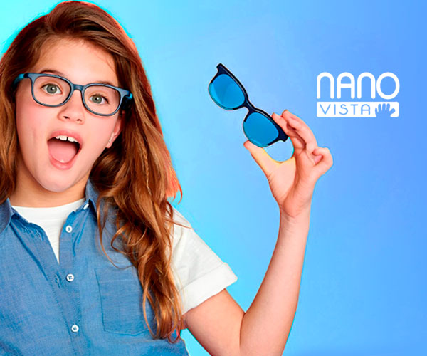 Nano Vista gafas para niña